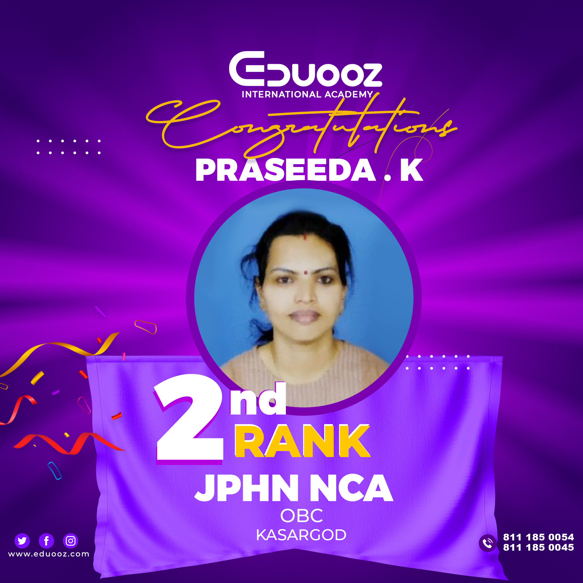 Rank holder portrait: Praseeda k.jpg